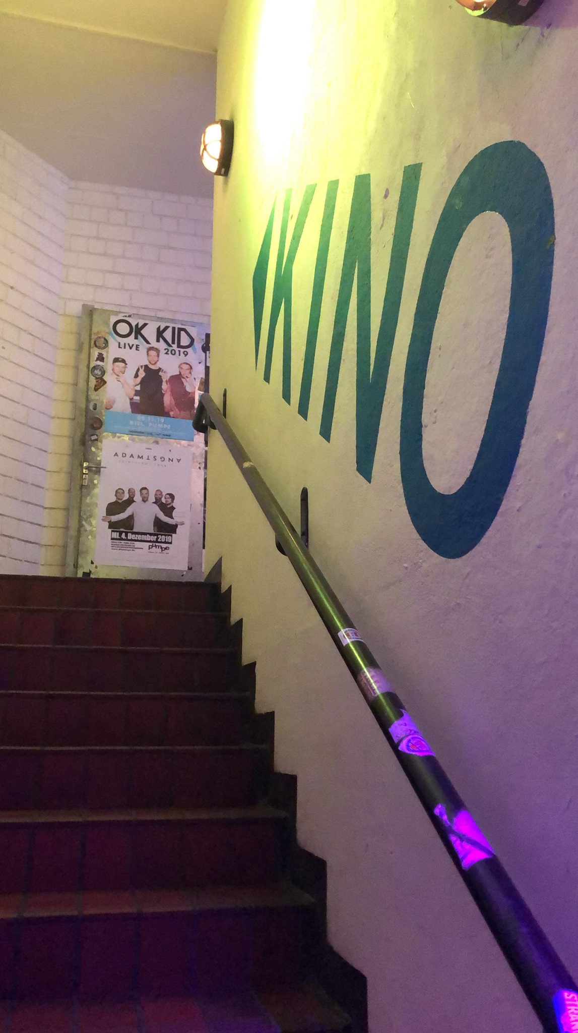 Projection dans un cinéma